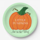 Search for pumpkin baby shower plates Script