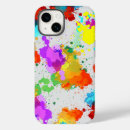 Search for paint drops iphone cases Colourful