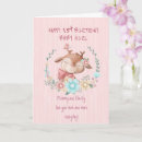 Search for baby girl 1st birthday cards First