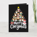 Search for corgi christmas cards Santa