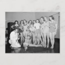 Search for the dance class postcards Vintage