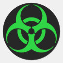 Search for hazard symbol stickers Biohazard
