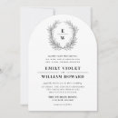 Search for laurel wedding invitations Sophisticated