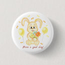 Search for easter bunny and egg badges Watercolor