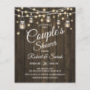 Search for mason jar engagement party invitations Wood