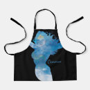 Search for silhouette aprons Outline