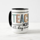 Search for retro style mugs Teacher
