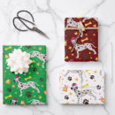 Search for dalmatian christmas wrapping paper Pet