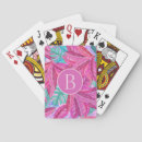 Search for pink playing cards Pink and green