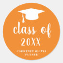 Search for orange and white graduation Minimalist