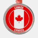 Search for canada flag christmas tree decorations World flags