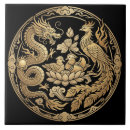 Search for black dragon tiles Gold