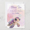 Search for sea turtle thank you cards Girl