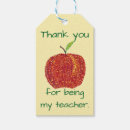 Search for thank you teacher gift tags Yellow