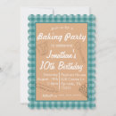 Search for cookie baking party invitations Girl