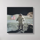 Search for astronaut space canvas prints Moon landing