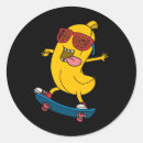 Search for funny yellow banana stickers Cute