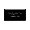 Search for i love return address labels Black
