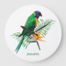 Search for parrot clocks Leaves