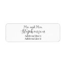 Search for for couples return address labels Married couple