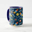 Search for space rocket kids mugs Planet
