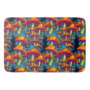 Search for psychedelic bath mats Vibrant