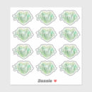 Search for diamond cut stickers Heart