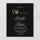 Search for bronze wedding invitations Black