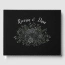 Search for gothic wedding guest books Flowers