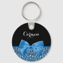 Search for bright blue key rings Pretty