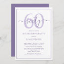 Search for lilac birthday invitations Trendy