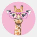 Search for funny giraffes stickers Wild