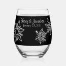 Search for winter wedding glasses Elegant