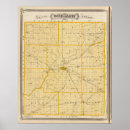 Search for indiana map art Townships