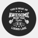 Search for best muay thai fighter stickers Mma