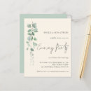 Search for green foliage wedding invitations Budget