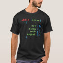 Search for eat sleep code tshirts Web developer