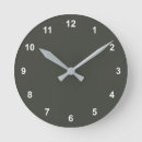 Search for dark green clocks Minimalist