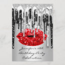 Search for glossy invitations Red