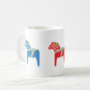 Search for red horse mugs Dalecarlian