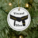 Search for martial christmas tree decorations Judo