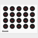 Search for black and red stickers Modern