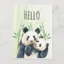 Search for watercolor bear postcards Cub