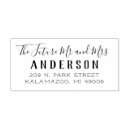 Search for mr and mrs rubber stamps Elegant