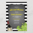Search for grapes bridal shower invitations Vintage