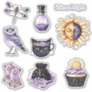 Search for bright white stickers Purple