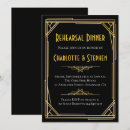 Search for great gatsby rehearsal dinner invitations Retro