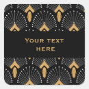 Search for black and white art deco stickers Gatsby