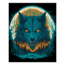 Search for wolf face posters Werewolf