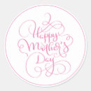 Search for elegant happy mothers day stickers Pink